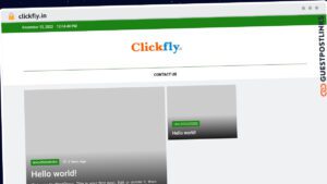 Publish Guest Post on clickfly.in