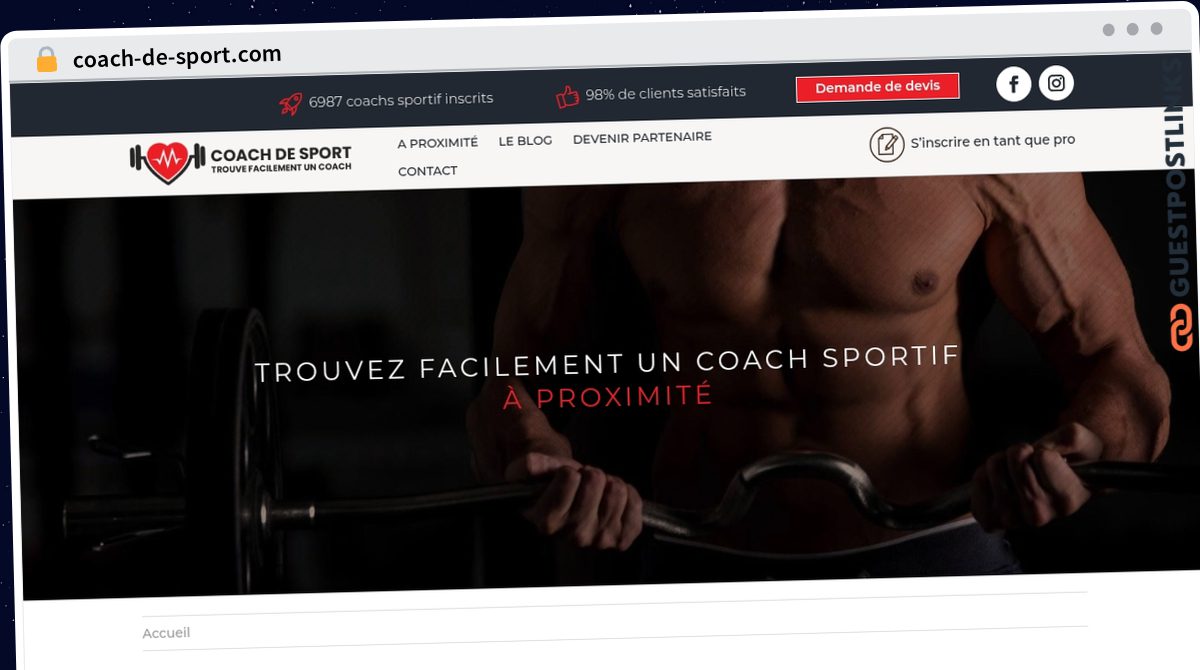 Publish Guest Post on coach-de-sport.com