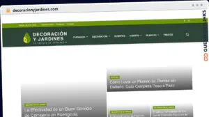 Publish Guest Post on decoracionyjardines.com