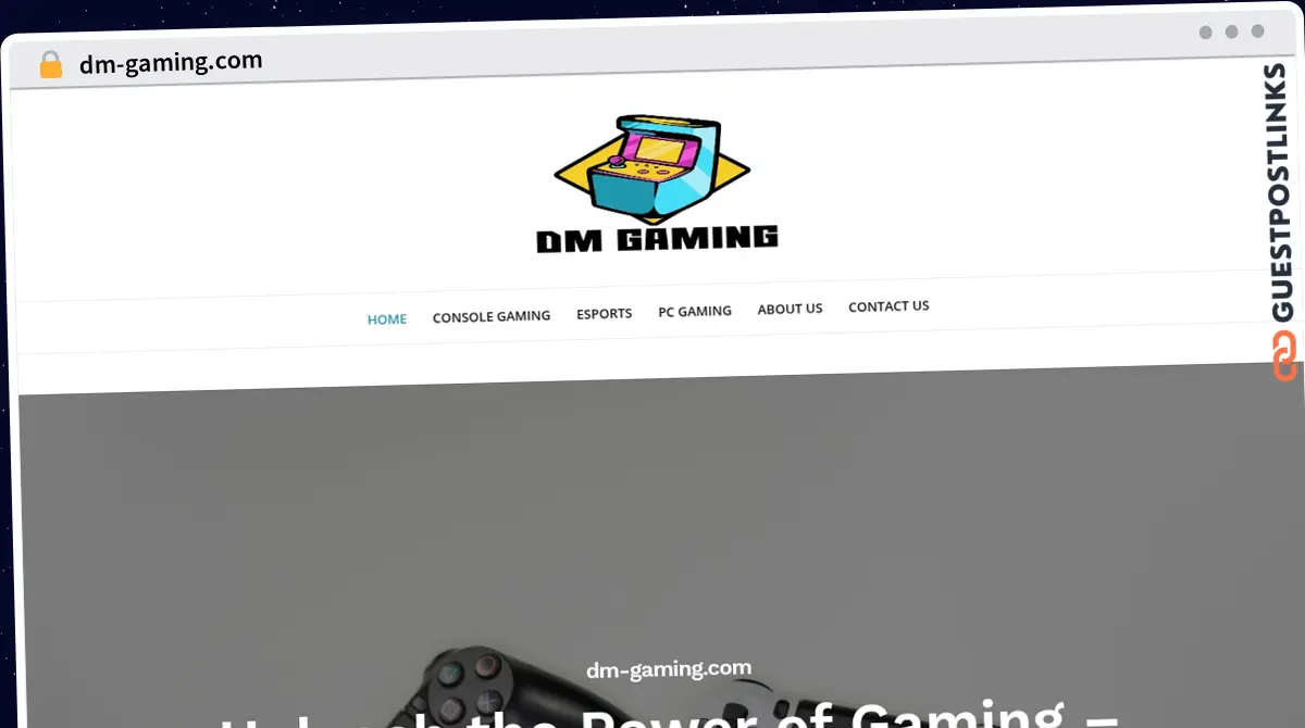 Publish Guest Post on dm-gaming.com