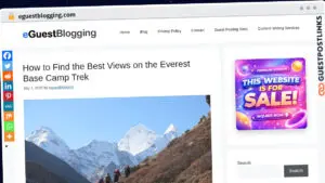 Publish Guest Post on eguestblogging.com