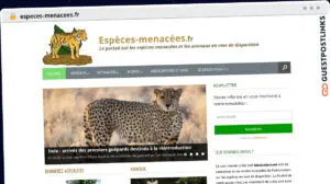 Publish Guest Post on especes-menacees.fr