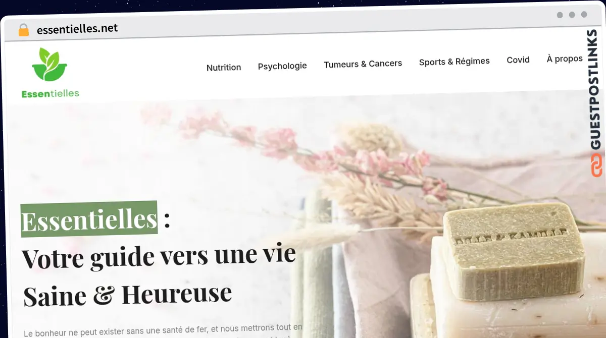 Publish Guest Post on essentielles.net