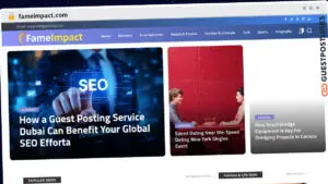 Publish Guest Post on fameimpact.com