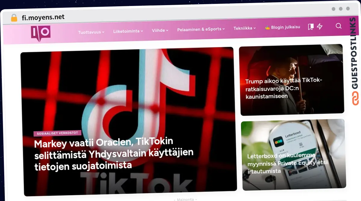Publish Guest Post on fi.moyens.net