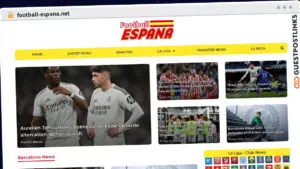 Publish Guest Post on football-espana.net