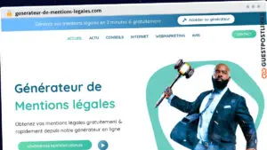 Publish Guest Post on generateur-de-mentions-legales.com
