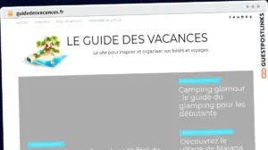 Publish Guest Post on guidedesvacances.fr