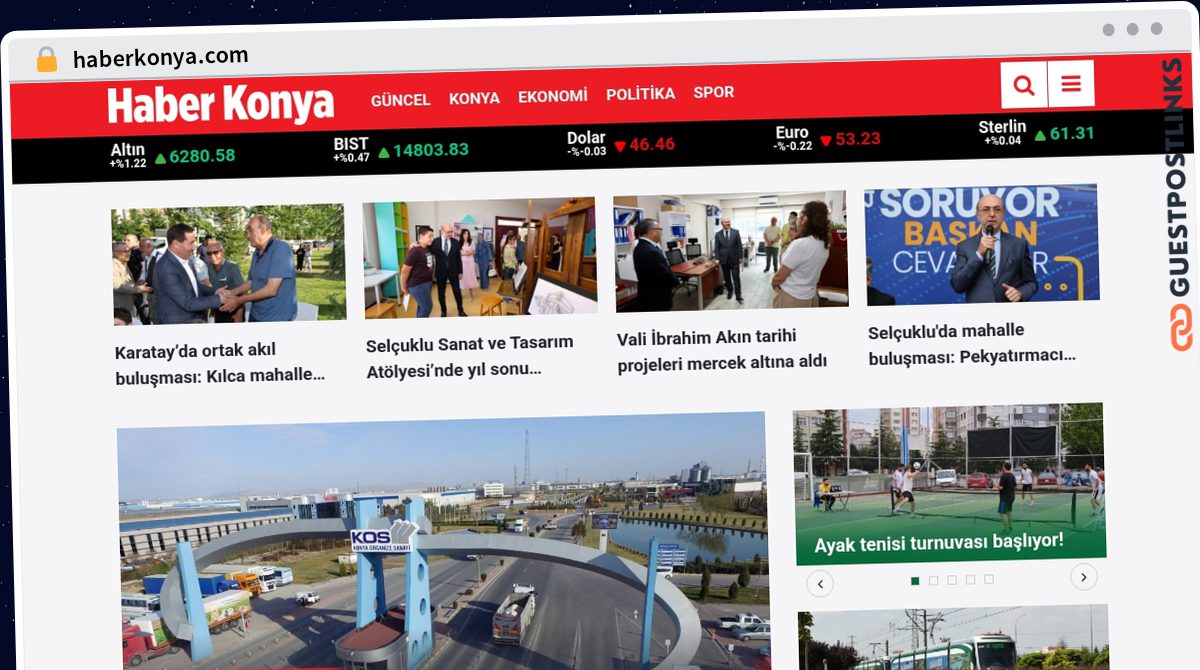 Publish Guest Post on haberkonya.com