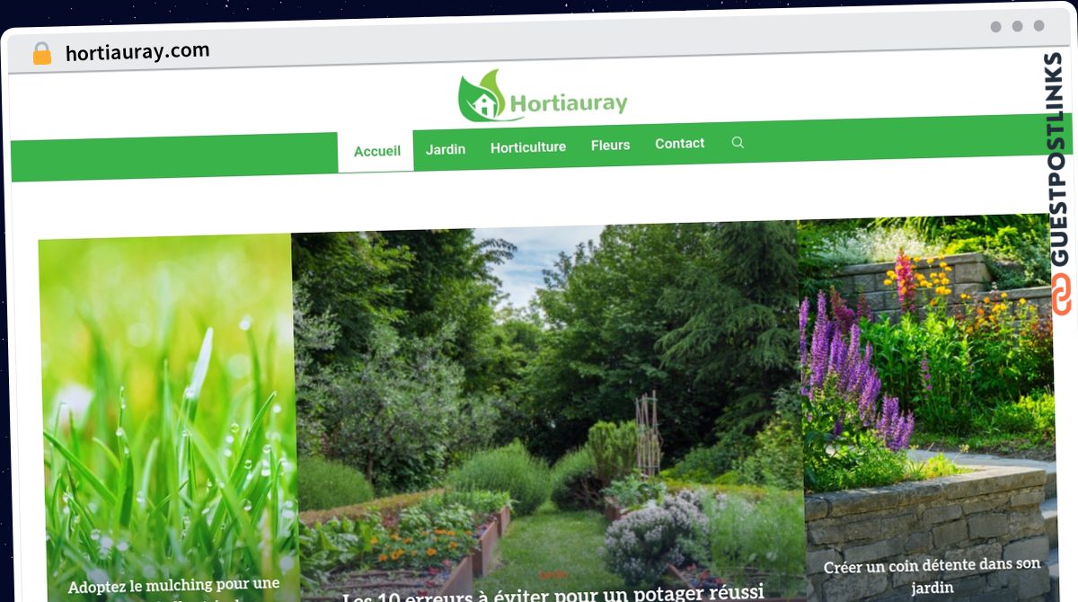 Publish Guest Post on hortiauray.com