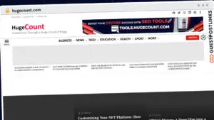 Publish Guest Post on hugecount.com