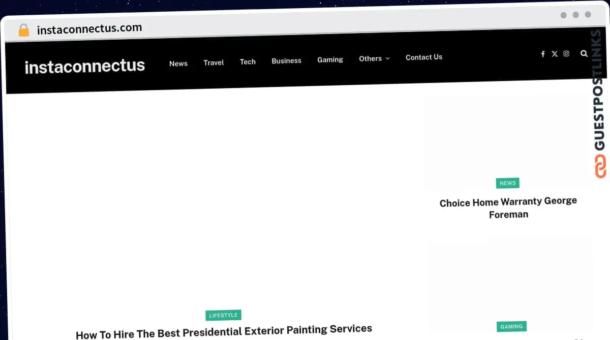 Publish Guest Post on instaconnectus.com