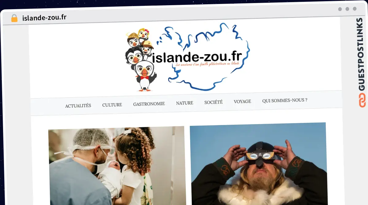 Publish Guest Post on islande-zou.fr