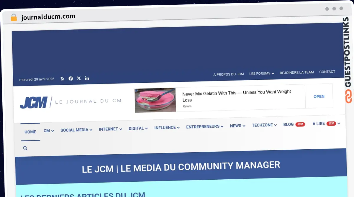 Publish Guest Post on journalducm.com