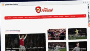 Publish Guest Post on justarsenal.com