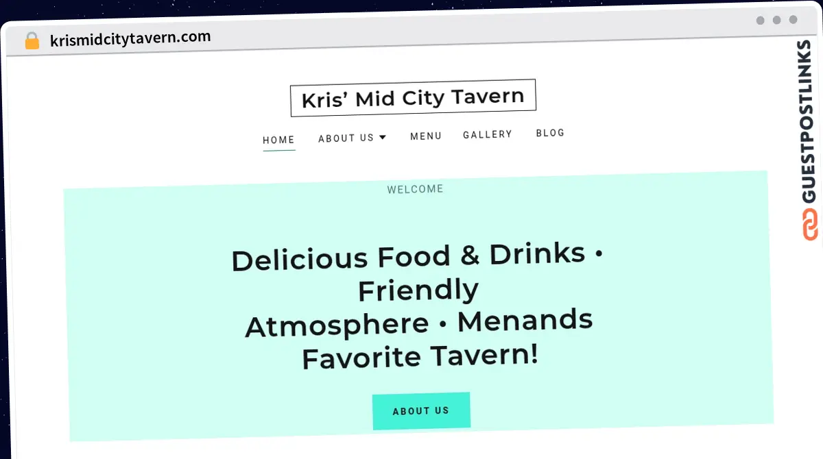 Publish Guest Post on krismidcitytavern.com