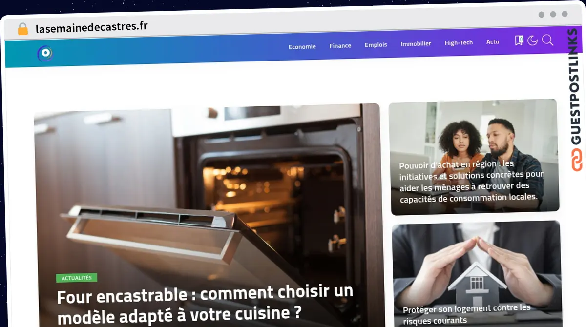Publish Guest Post on lasemainedecastres.fr