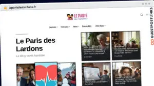 Publish Guest Post on leparisdeslardons.fr