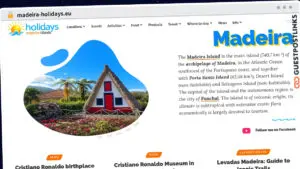 Publish Guest Post on madeira-holidays.eu