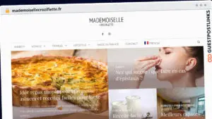 Publish Guest Post on mademoisellecroziflette.fr