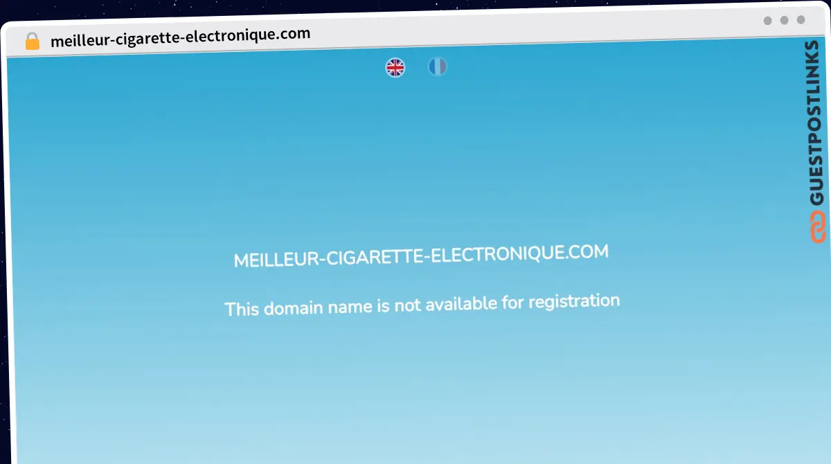 Publish Guest Post on meilleur-cigarette-electronique.com