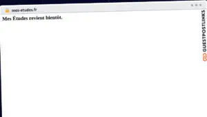 Publish Guest Post on mes-etudes.fr