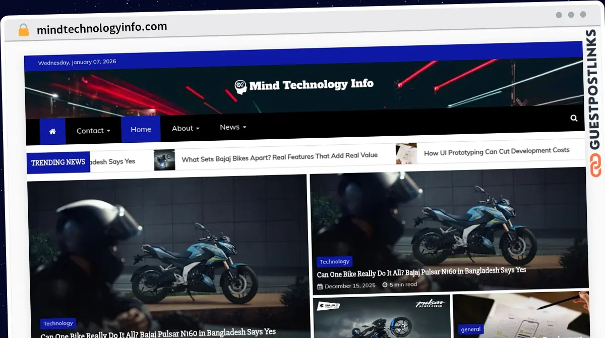 Publish Guest Post on mindtechnologyinfo.com