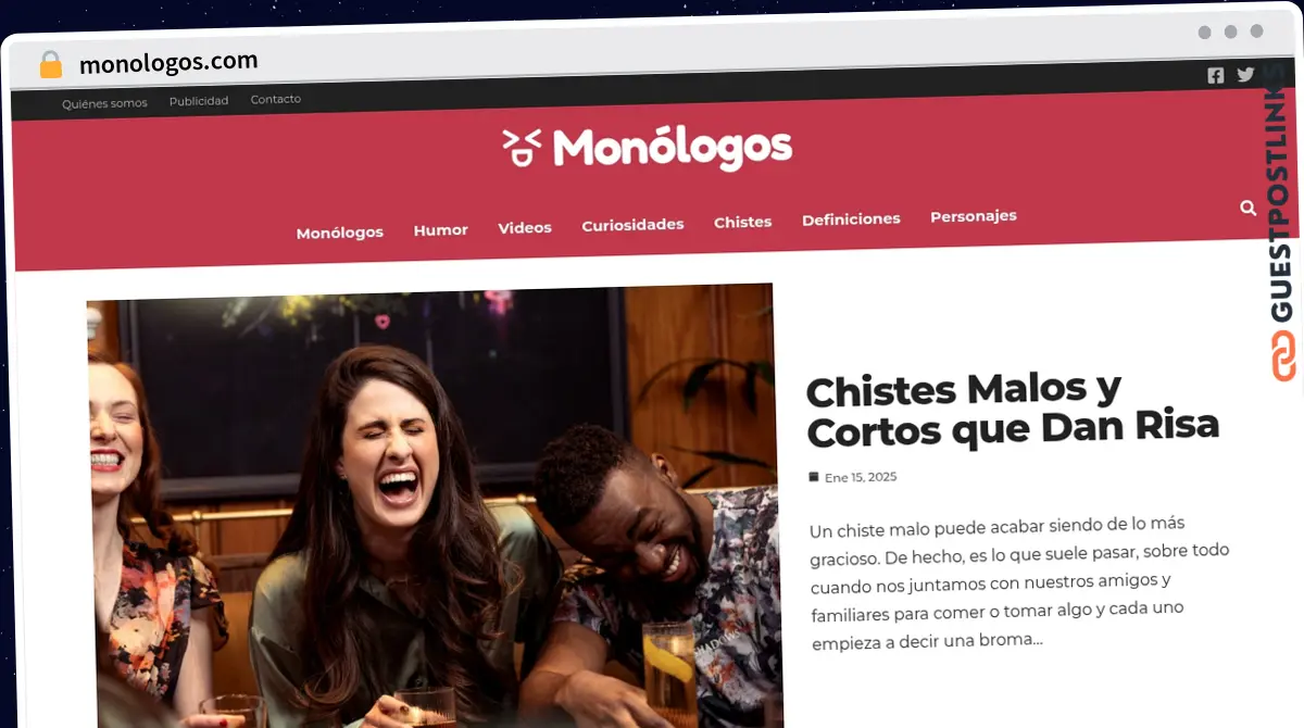 Publish Guest Post on monologos.com