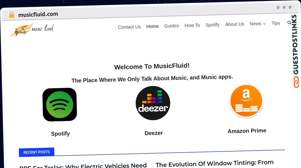 Publish Guest Post on musicfluid.com