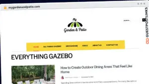 Publish Guest Post on mygardenandpatio.com