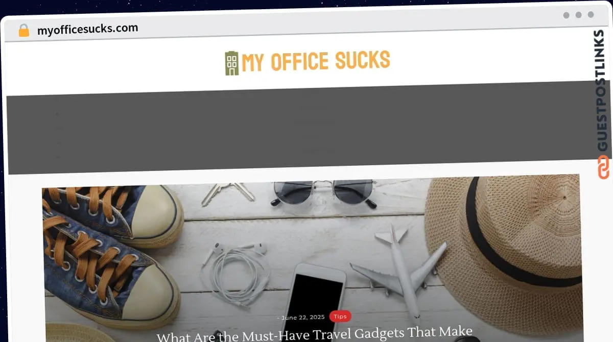Publish Guest Post on myofficesucks.com