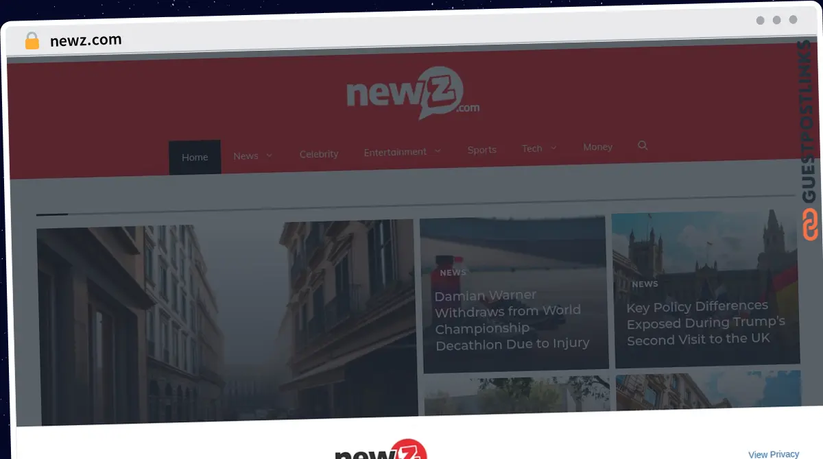 Publish Guest Post on newz.com