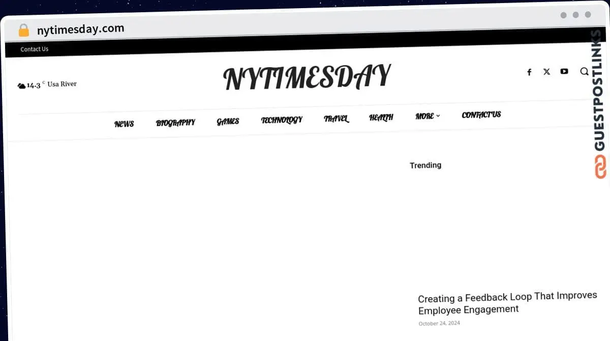 Publish Guest Post on nytimesday.com
