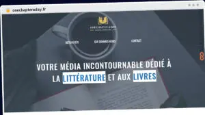 Publish Guest Post on onechapteraday.fr