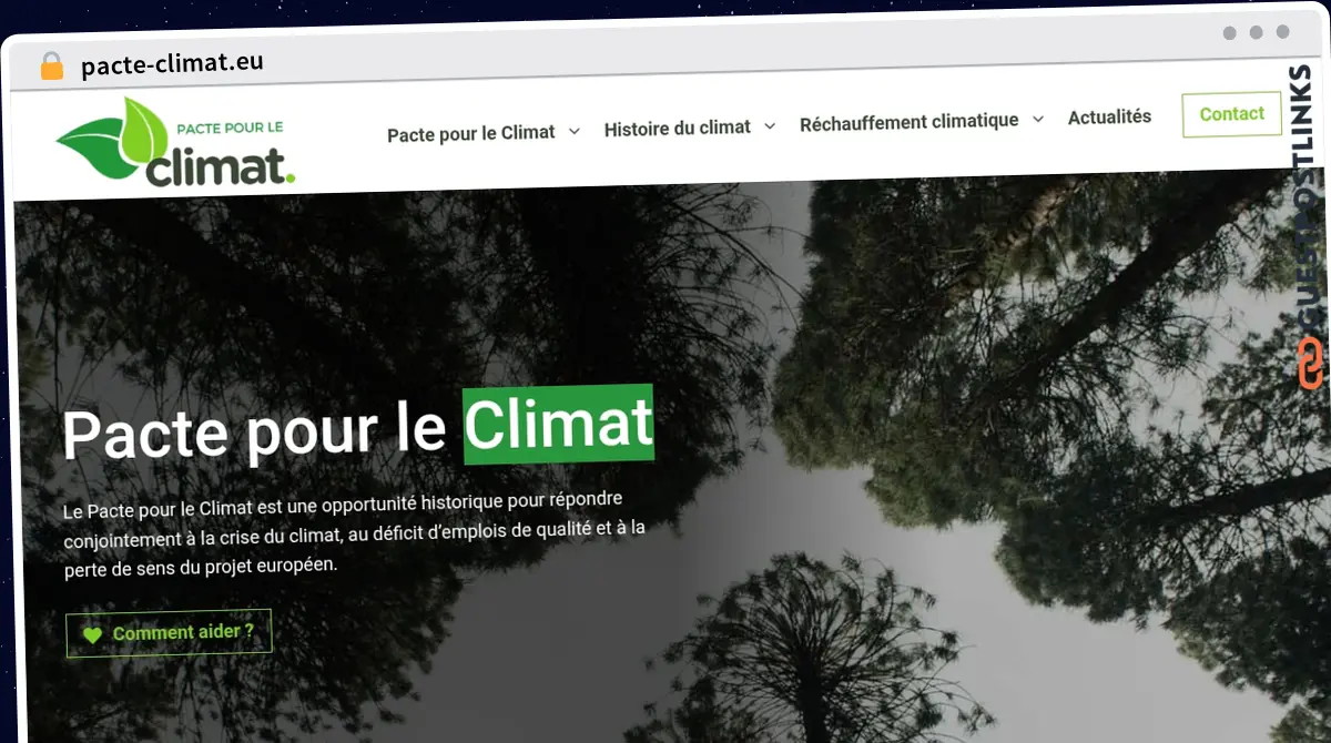 Publish Guest Post on pacte-climat.eu