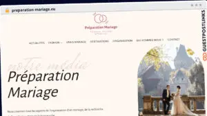 Publish Guest Post on preparation-mariage.eu