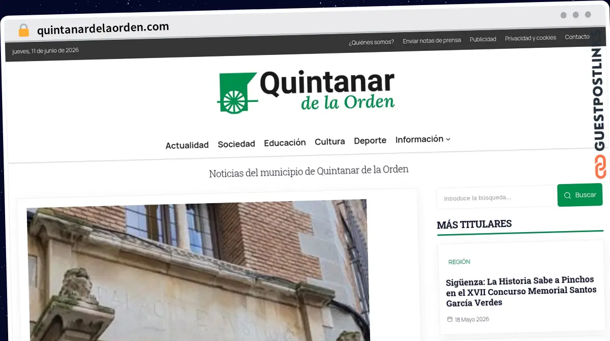 Publish Guest Post on quintanardelaorden.com
