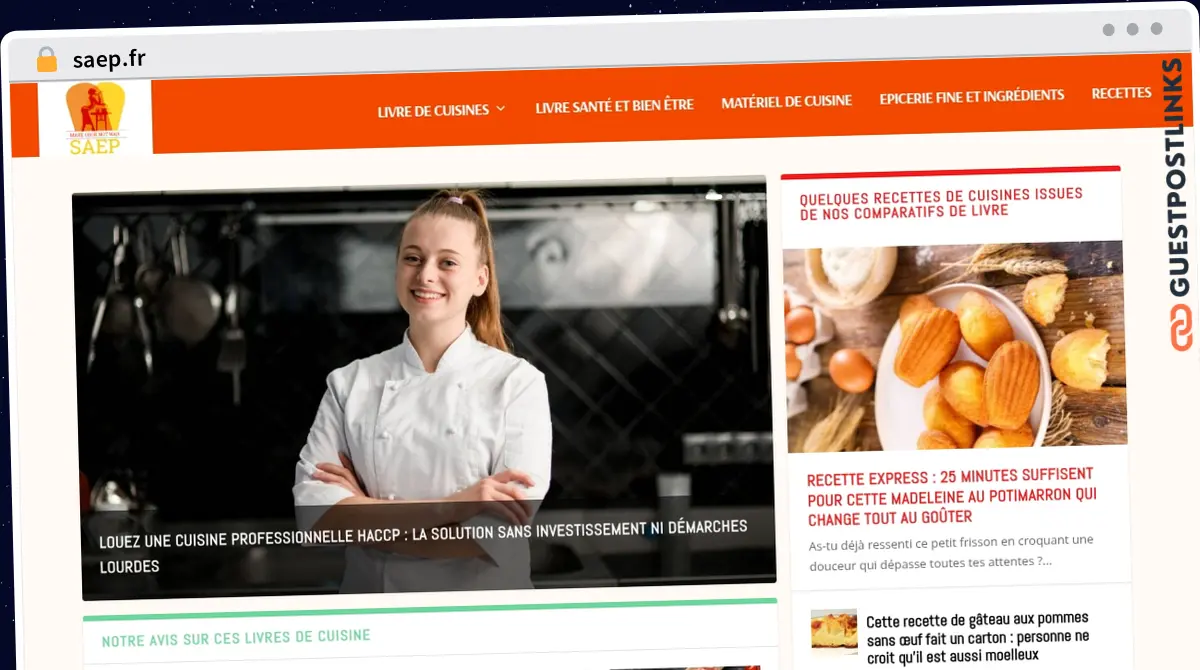 Publish Guest Post on saep.fr