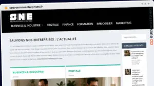 Publish Guest Post on sauvonsnosentreprises.fr