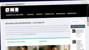Publish Guest Post on sauvonsnosentreprises.fr