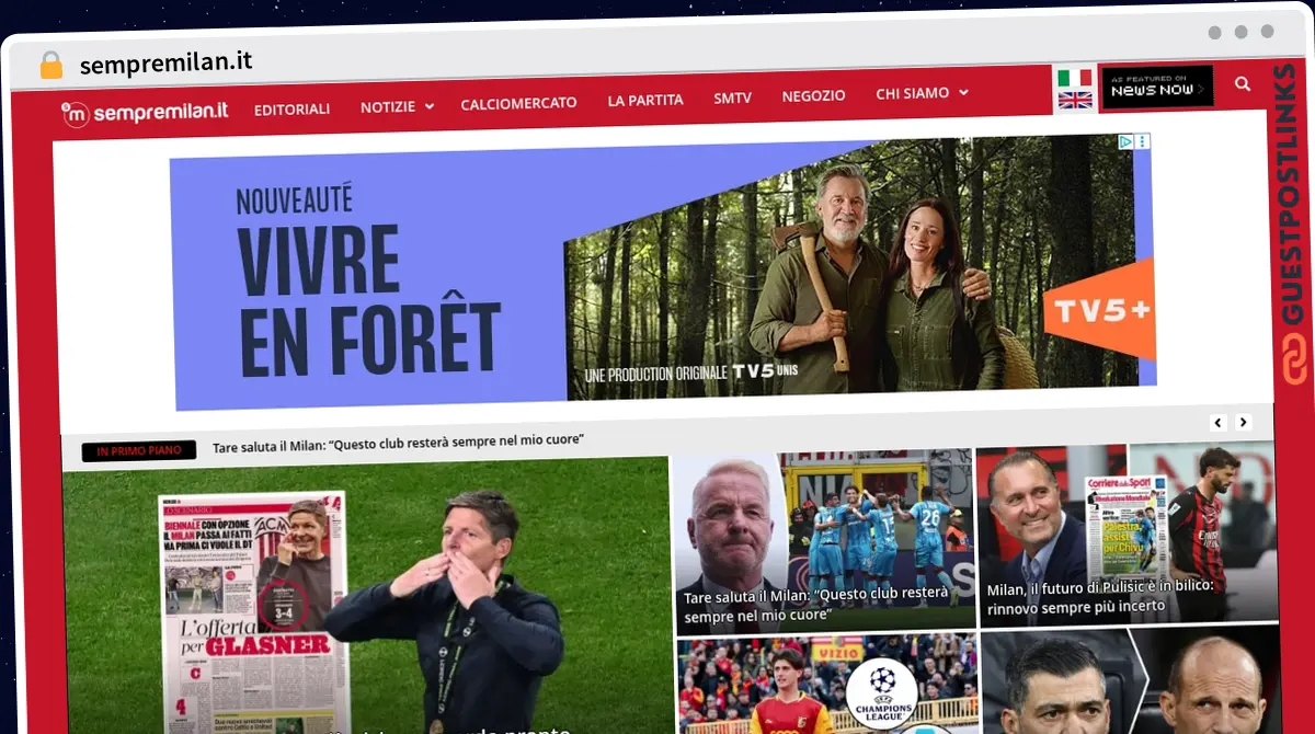 Publish Guest Post on sempremilan.it