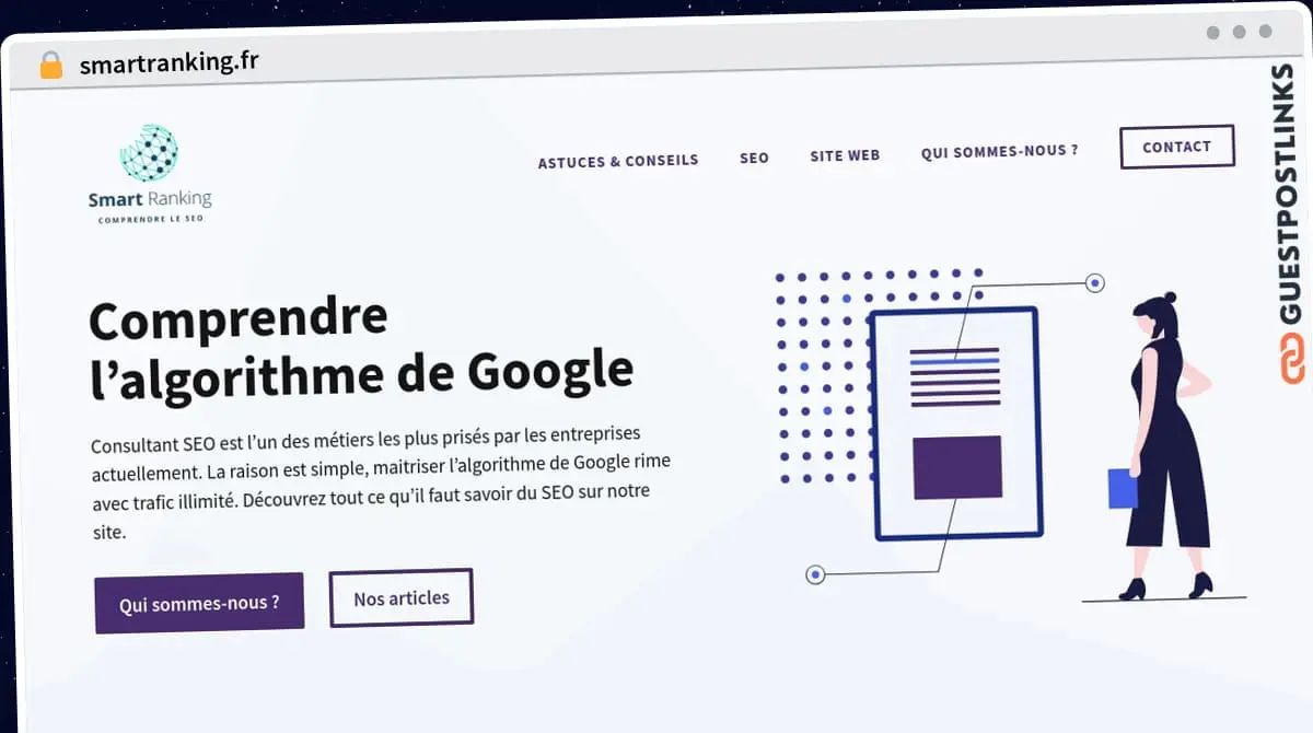 Publish Guest Post on smartranking.fr