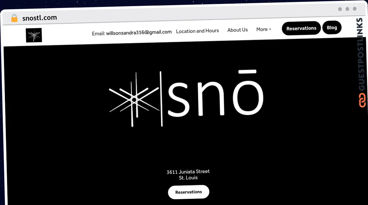 Publish Guest Post on snostl.com