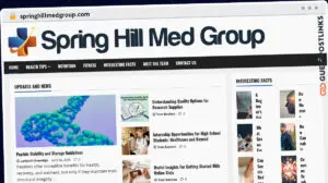 Publish Guest Post on springhillmedgroup.com