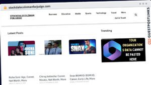 Publish Guest Post on stockdalecolemanforjudge.com