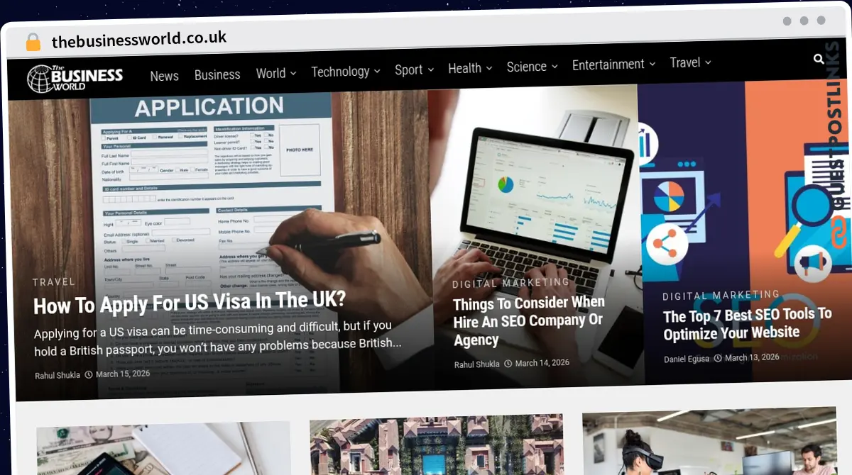Publish Guest Post on thebusinessworld.co.uk