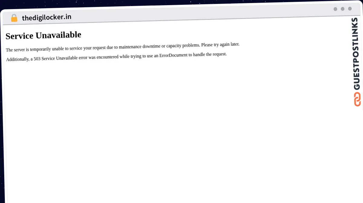 Publish Guest Post on thedigilocker.in