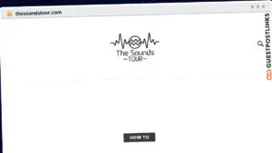 Publish Guest Post on thesoundstour.com