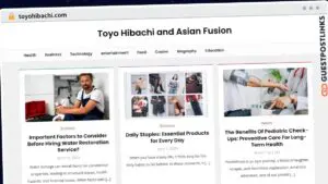 Publish Guest Post on toyohibachi.com