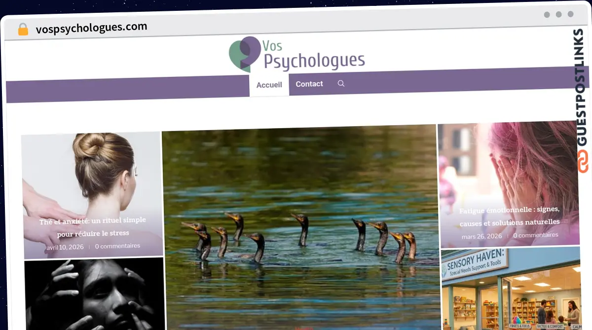 Publish Guest Post on vospsychologues.com